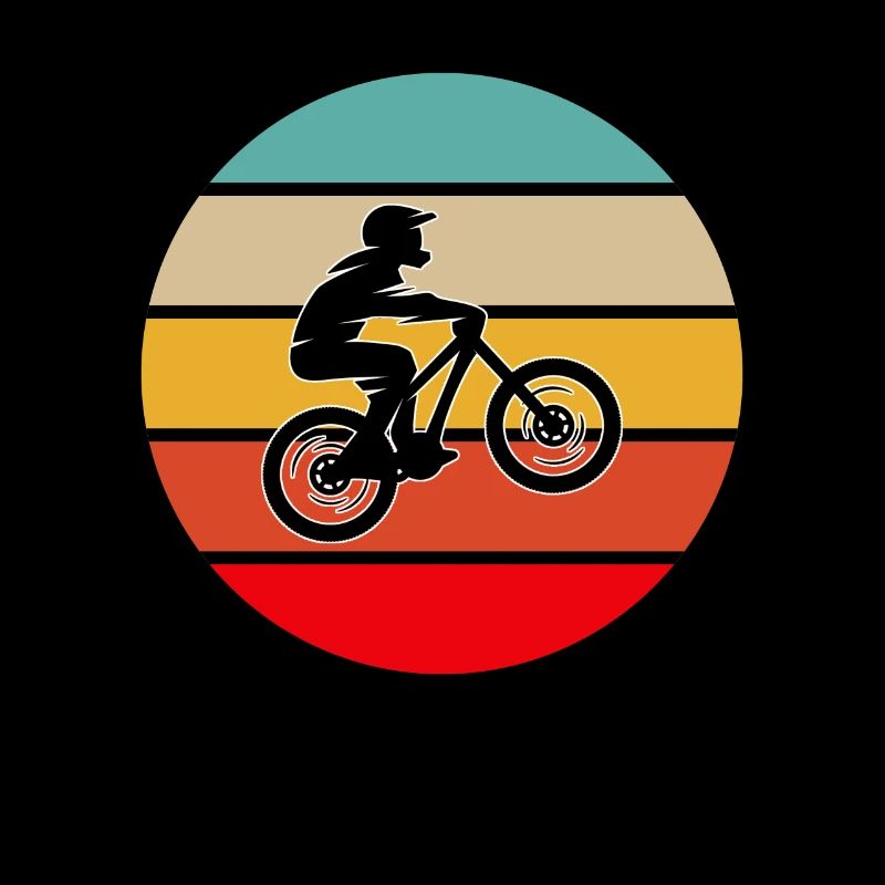 Logo rétro VTT