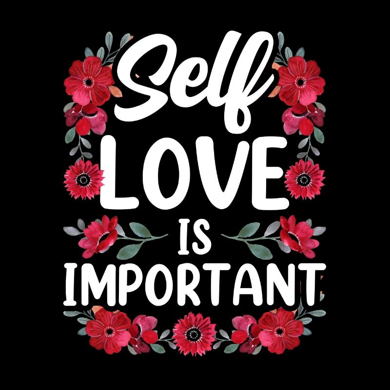 L’amour de soi est important L’amour de soi doux positif