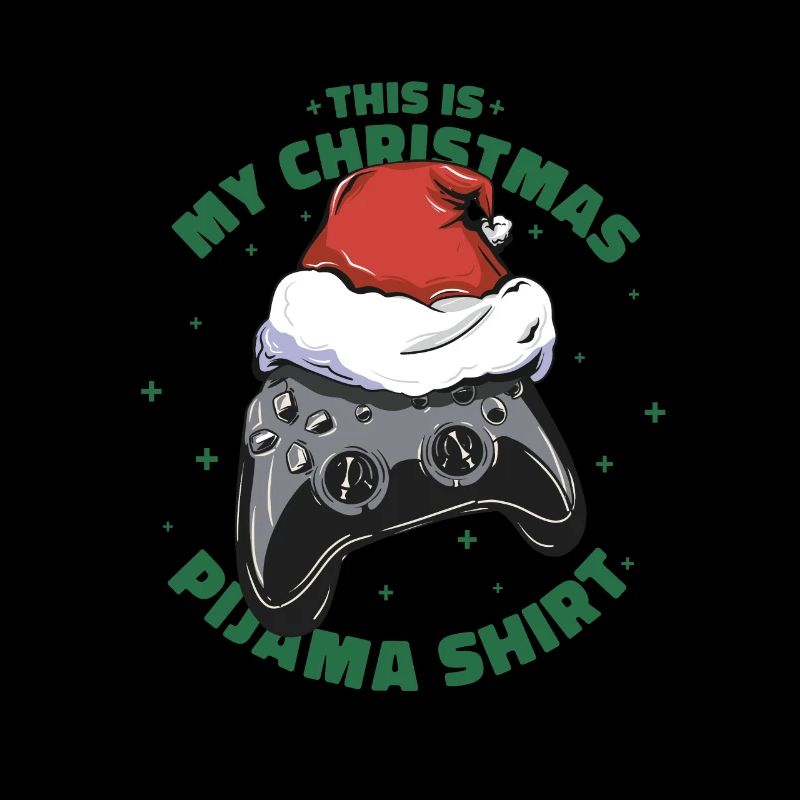 Gaming Pajamas Noël Pull de Noël moche