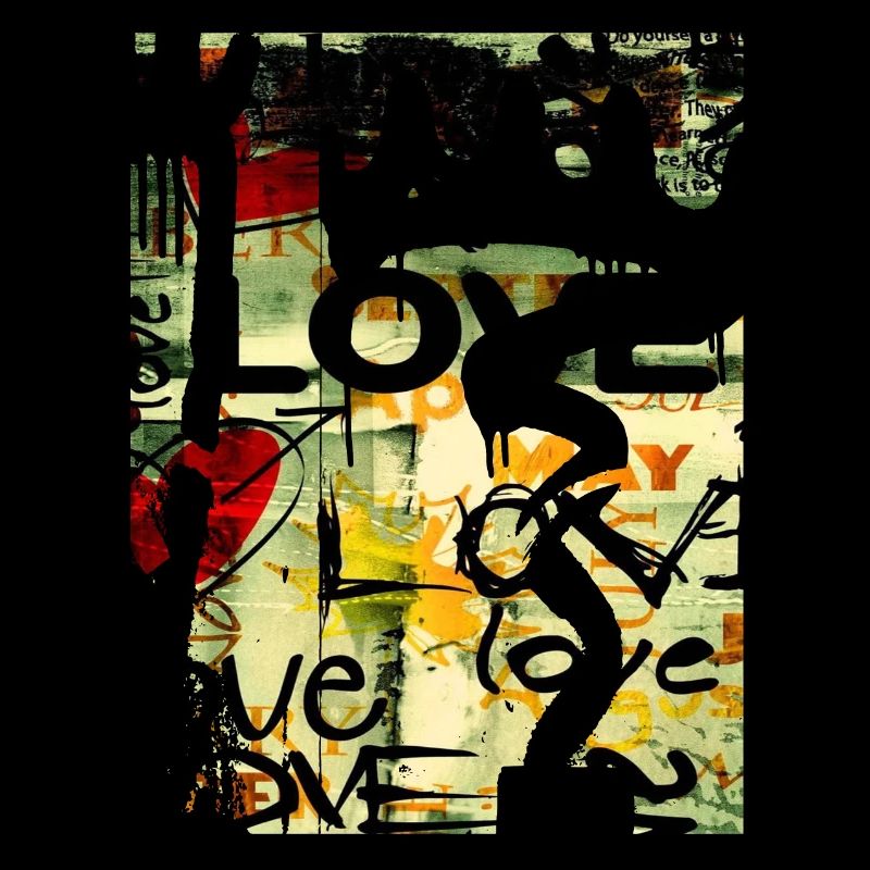 Graffiti style Splash hip hop colors painter color