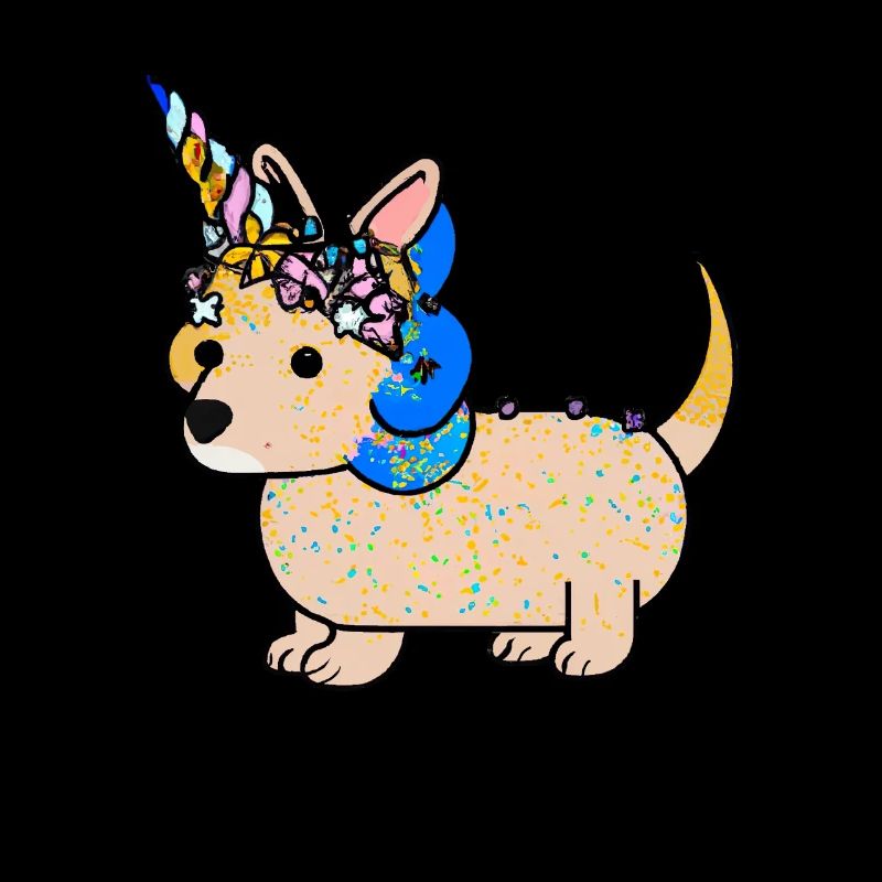 Licorne teckel