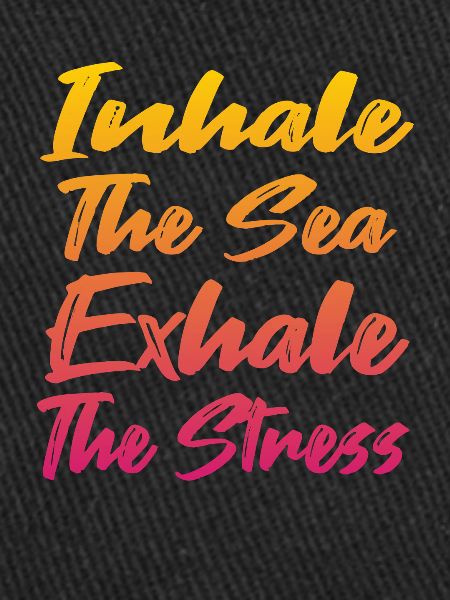Conception de yoga de plage