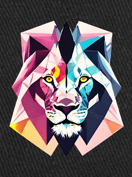 Polygon Lion