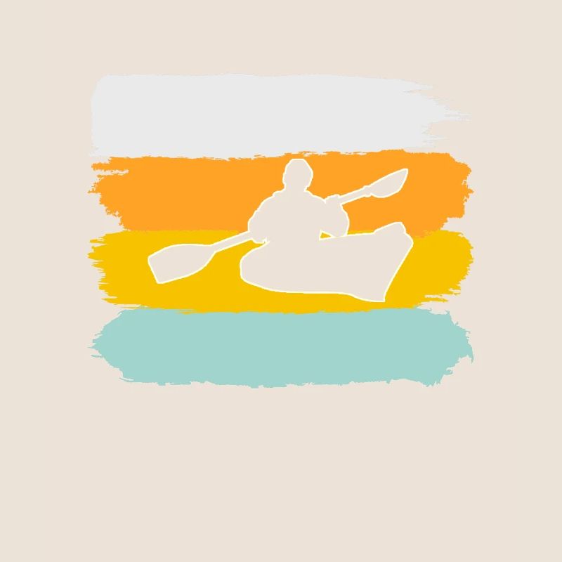 Canoeing Retro