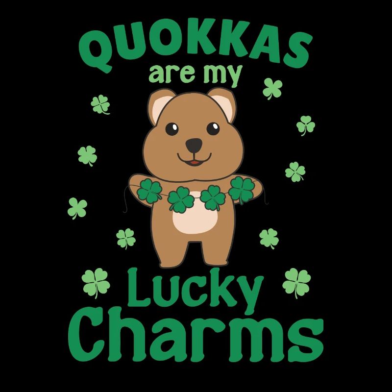 Les quokkas sont mes porte-bonheur La Saint-Patrick