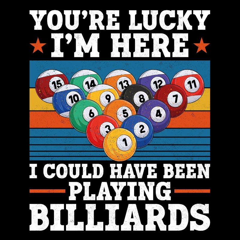 Billiards Pool Player Ball Retro