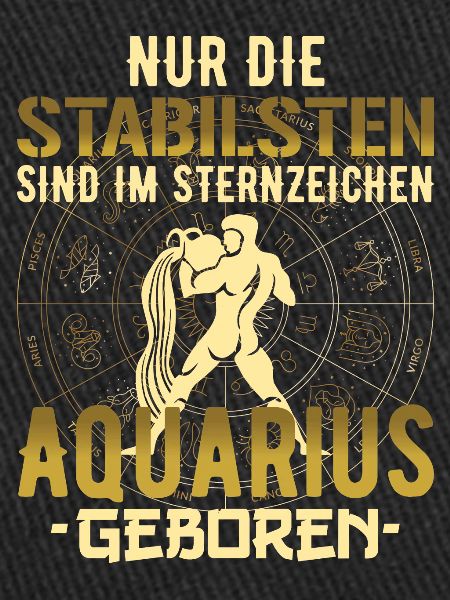 Sternzeichen stabil Aquarius Geschenk