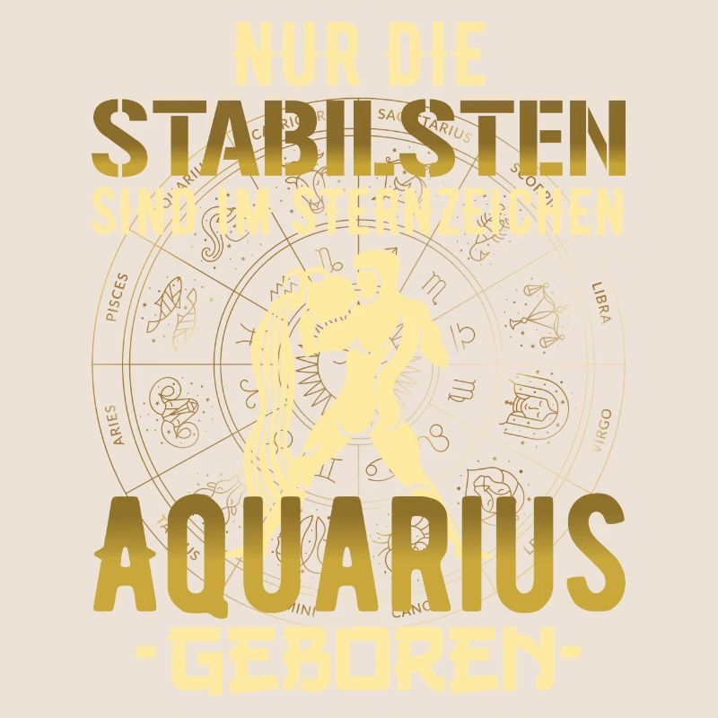Sternzeichen stabil Aquarius Geschenk