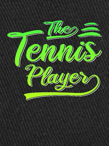 The tennis player