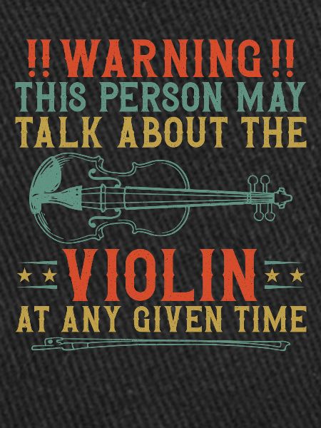 Violoniste Violoniste Avertissement