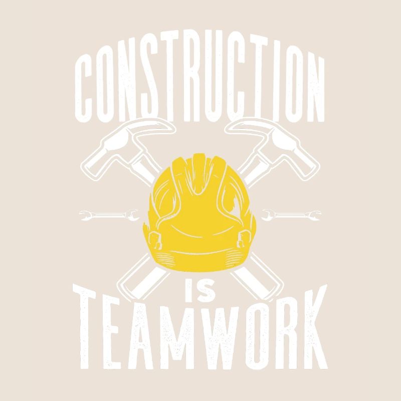 Le travail de construction est un travail d’équipe Chantier de construction Travail d’équipe Construction
