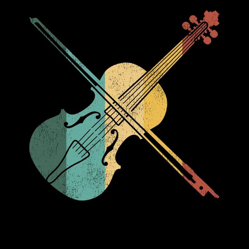 Violin Violinist Retro Vintage