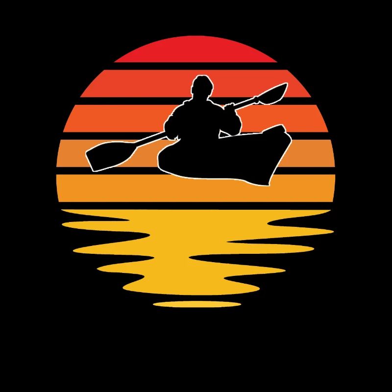 Canoeing Retro