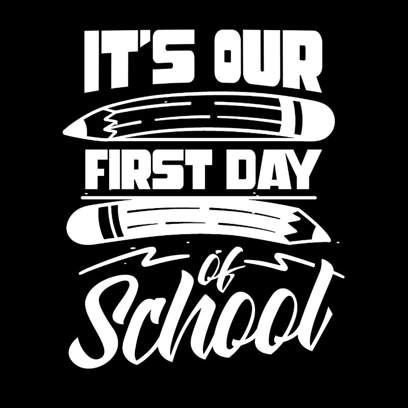 Es Ist Unser Erster Schultag Schule Schulstart