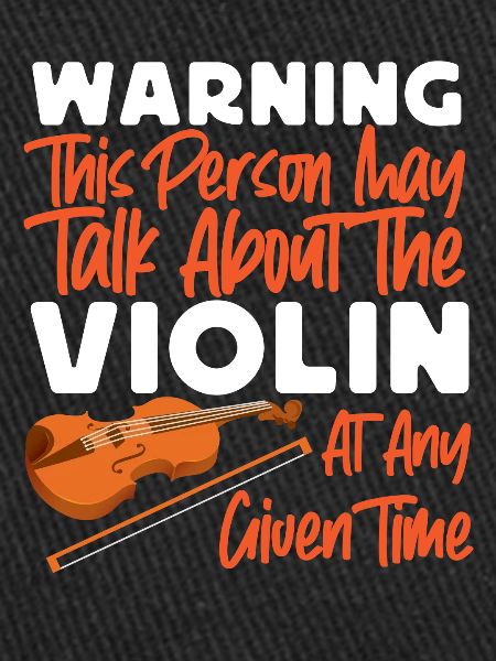 Violoniste Violoniste Avertissement
