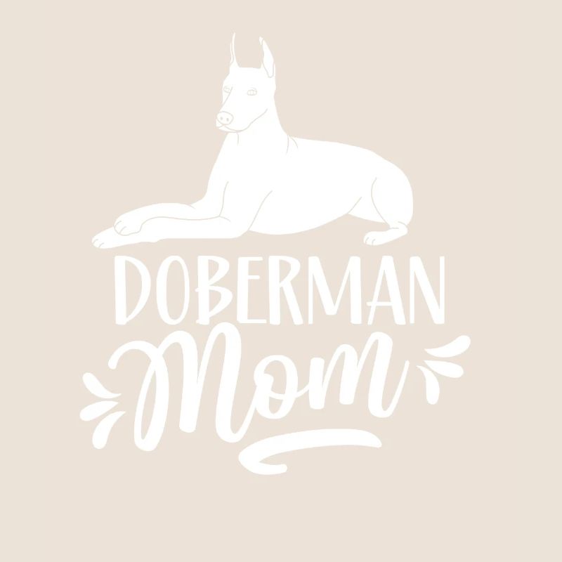 Doberman Mama Mädchen Hunde Dobermänner Dobermann