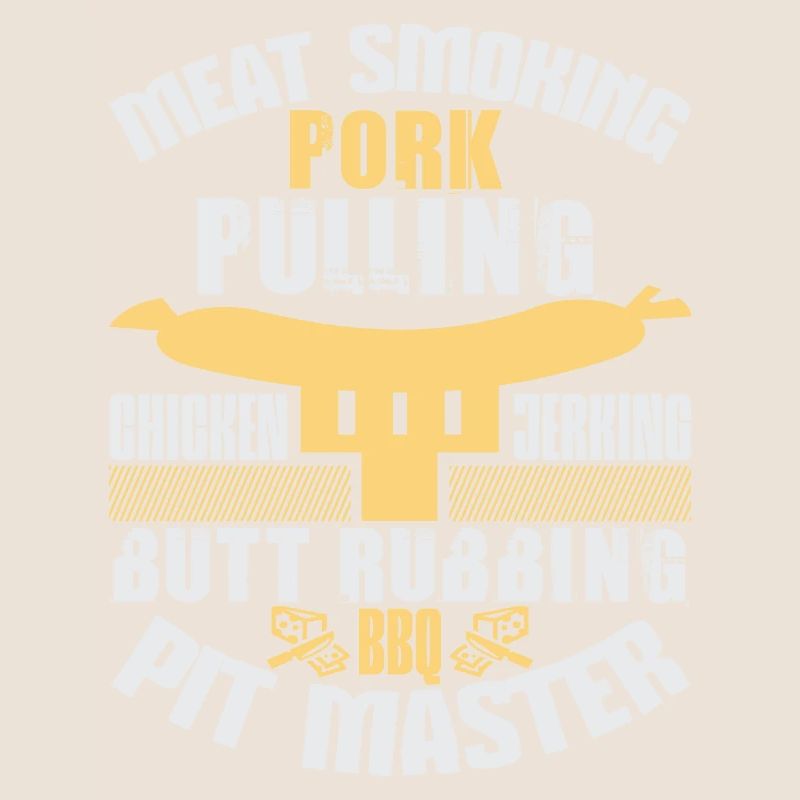 MEAT SMOKING PORK PULLING PIT MASTER