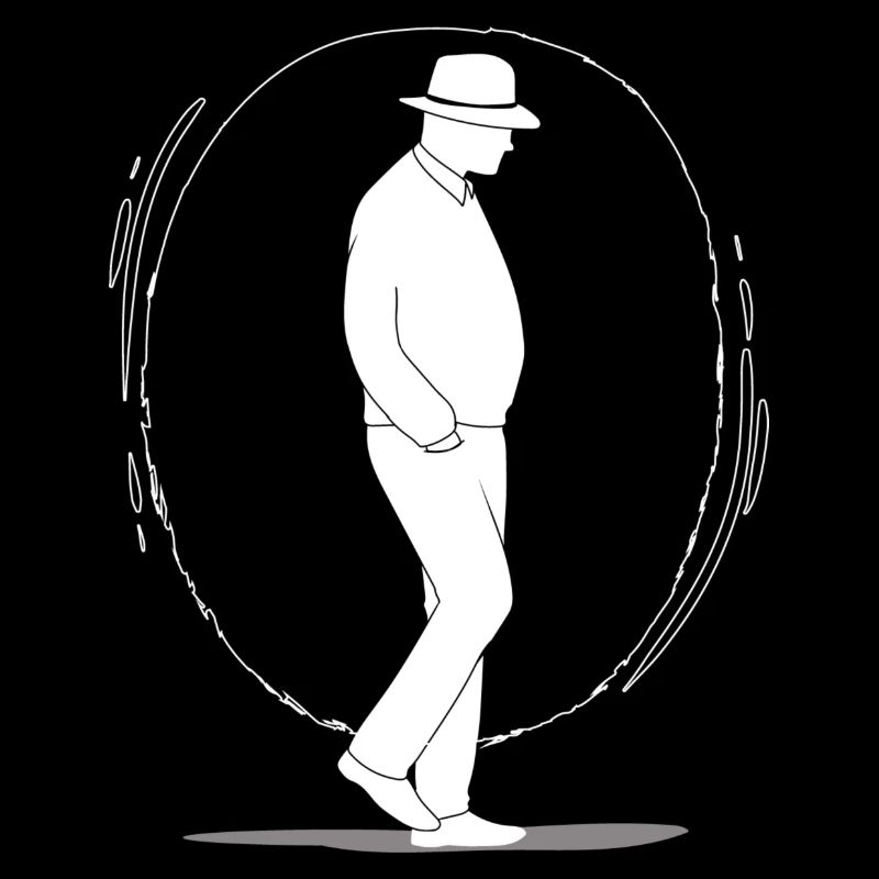 Einsamer Mann