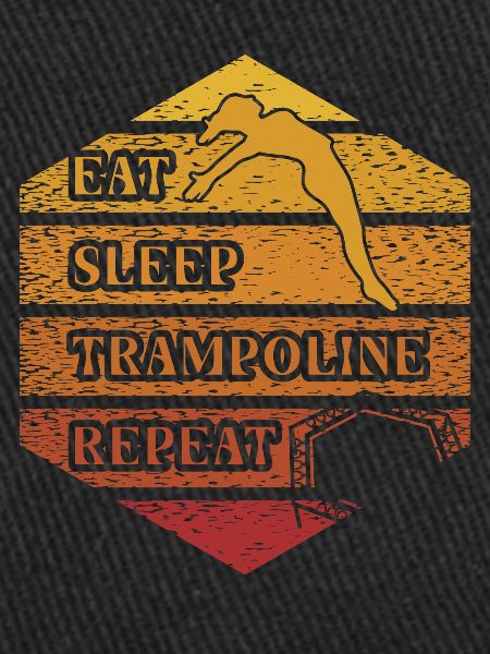 Eat Sleep Trampoline Répéter