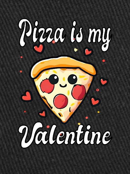 La pizza est ma Saint-Valentin