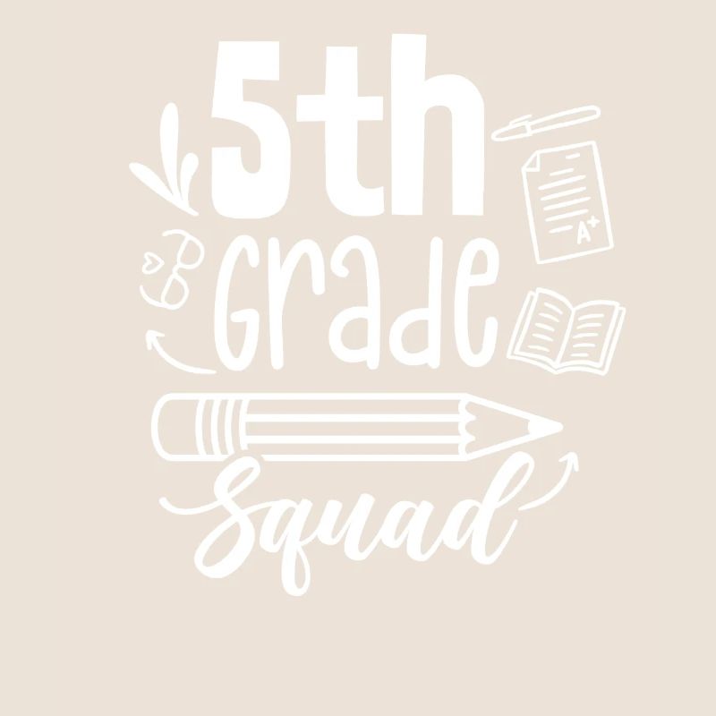 5 Class Team School Fifth Grader Fifth