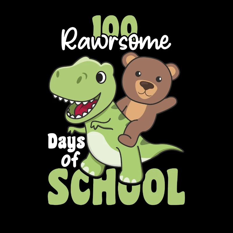 100 jours d’école Bear Trex 100 jours