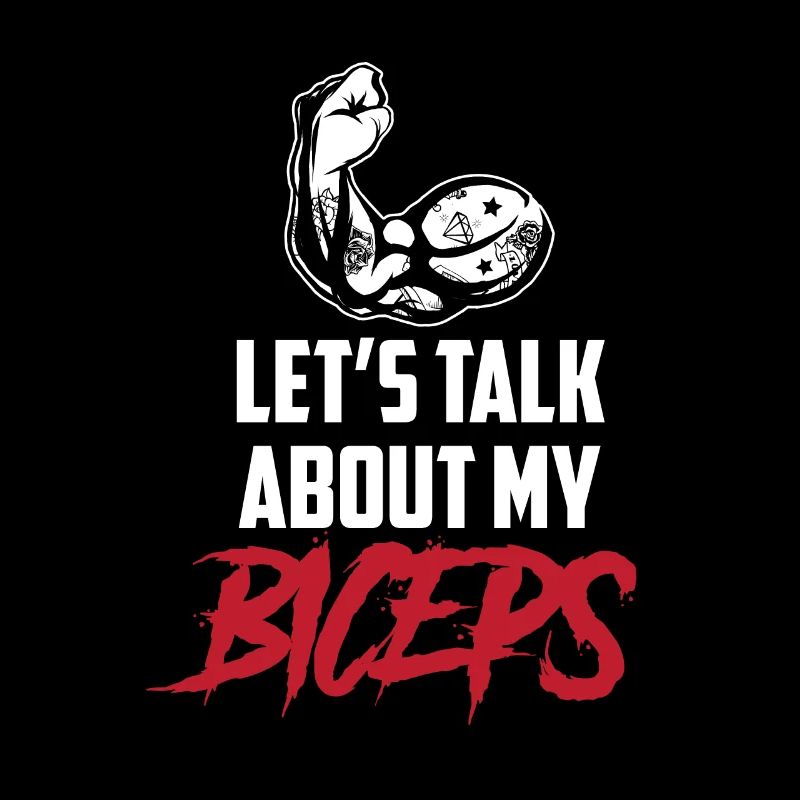 Parlons de mes biceps, de mes biceps, de mes boucles, de mes muscles