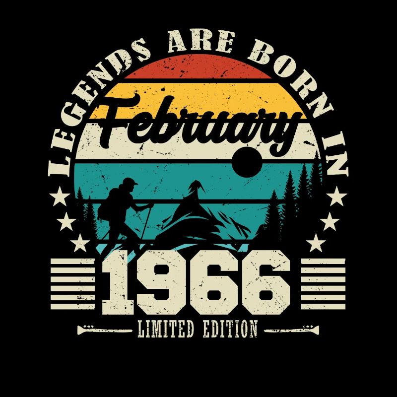 février 1966. Cadeau d'anniversaire février 1966.