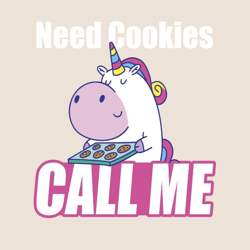 Besoin de biscuits Appelez-moi drôle licorne cuisson