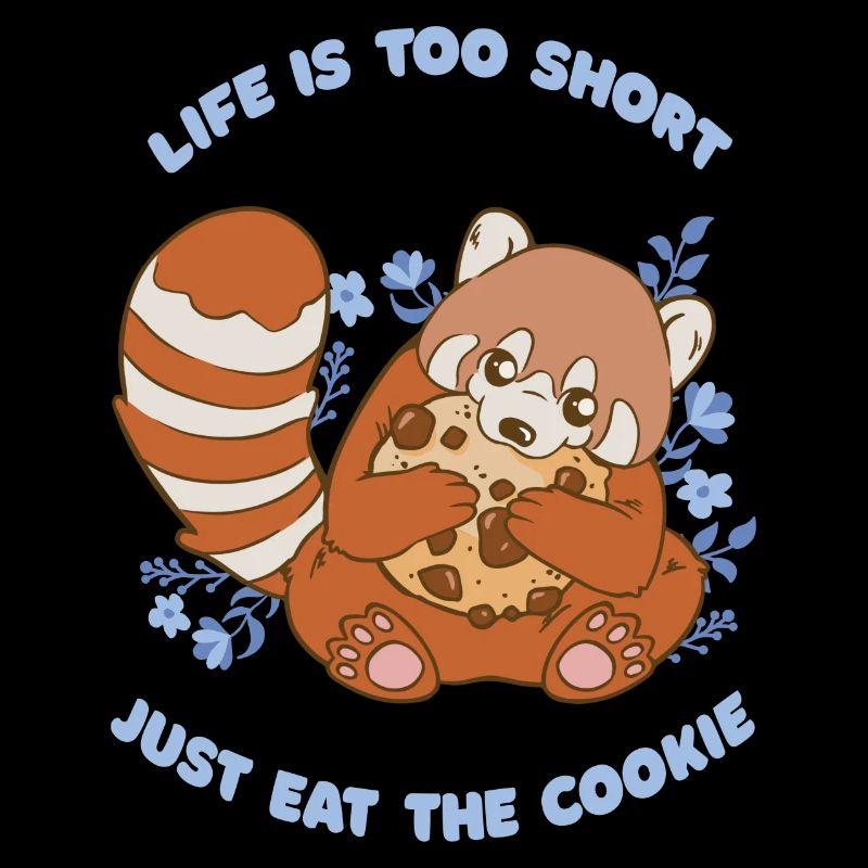 La vie est trop courte Il suffit de manger le biscuit Funny Cookie
