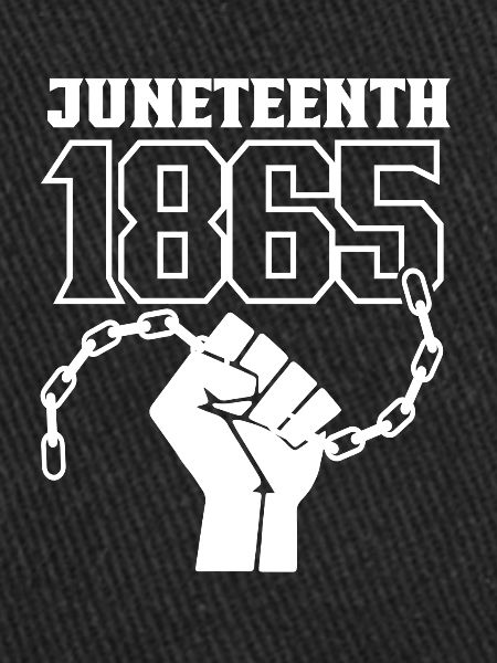 Juneteenth 1865 Afro-Américain Noir