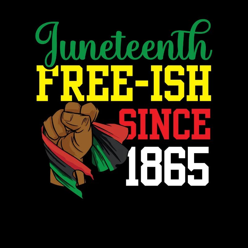 Juneteenth Free Ish Seit 1865 Black Afrika