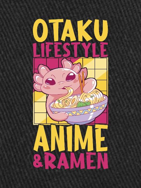 Anime Ramen Axolotl