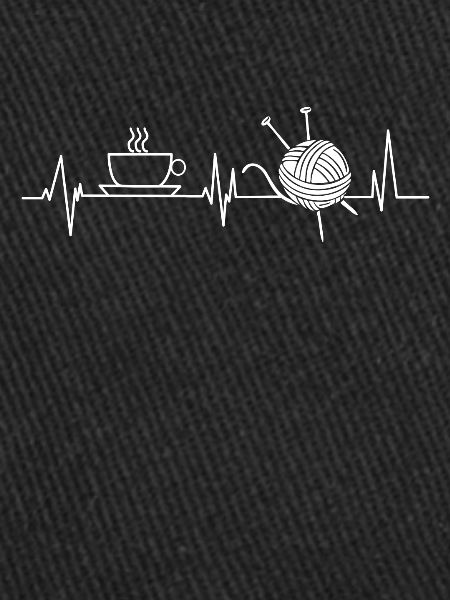 Knitting Wrinkled Heartbeat