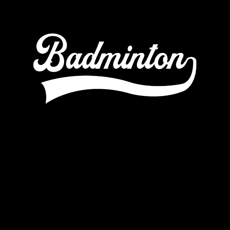 Lettrage de badminton
