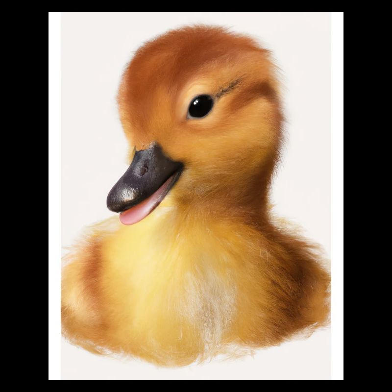 Bébé canard - animal de ferme