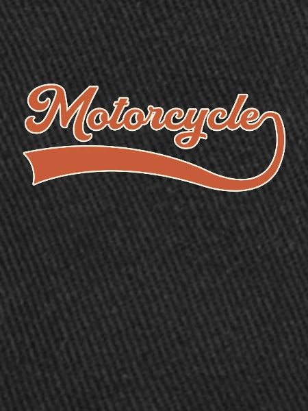 Motorcycle lettering