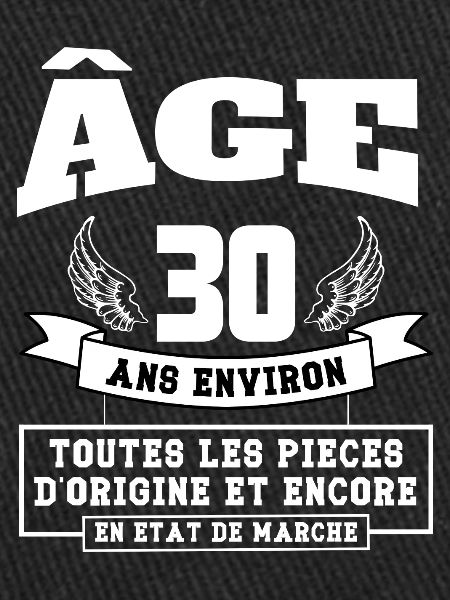 âge 30 ans environ