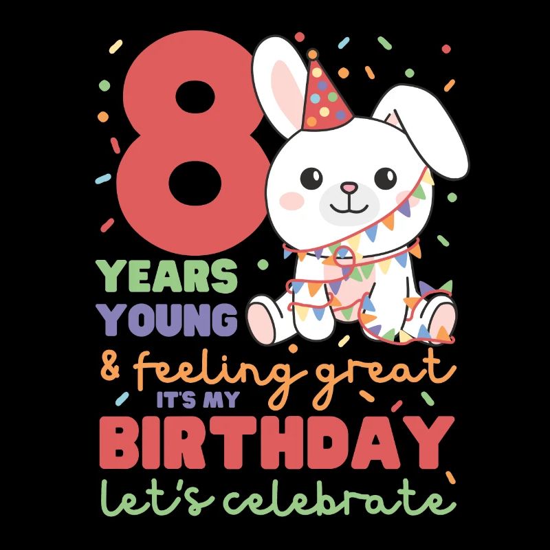 Rabbit for 8th birthday Children eight years old