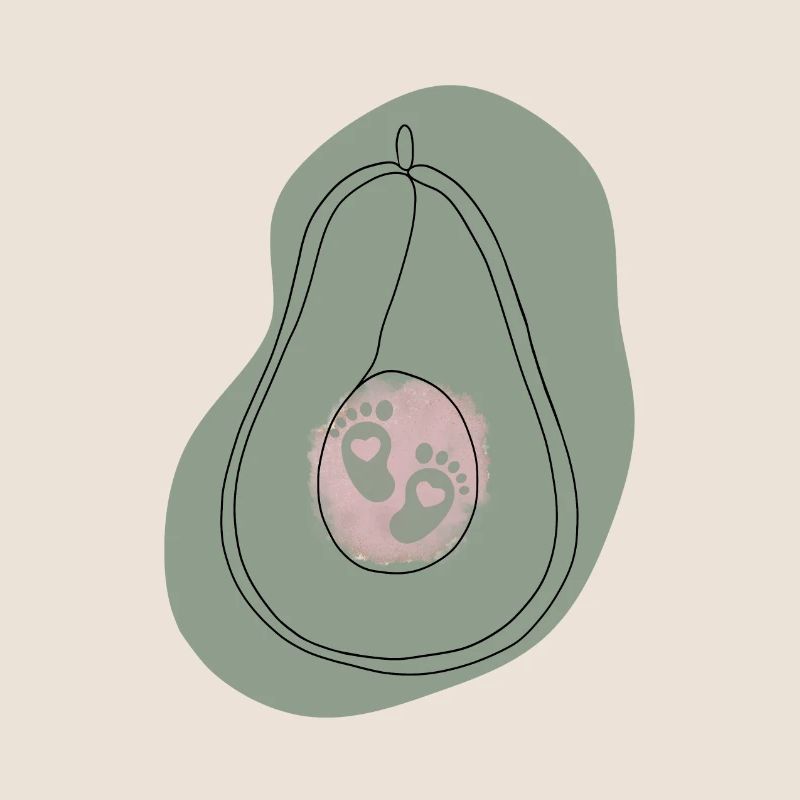 Avocado Mädchen