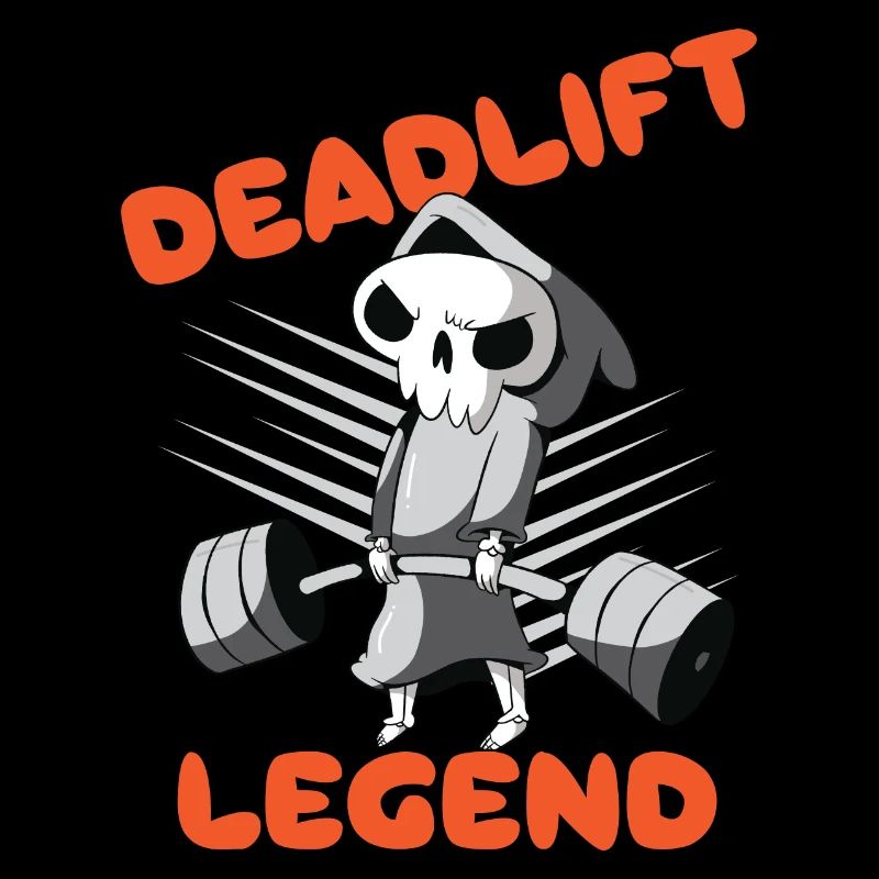 Deadlift Legend Workout Powerlifting-Training im