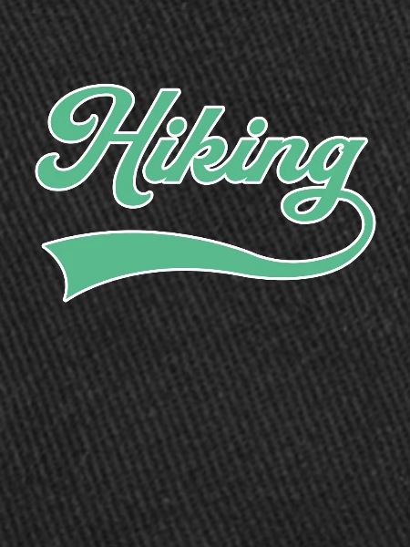 Hiking lettering