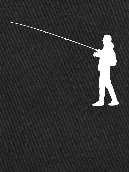 Silhouette de pêcheur