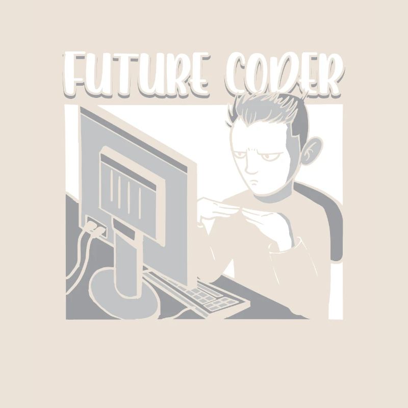 Zukünftiger Coder It Student Programmierer Coding