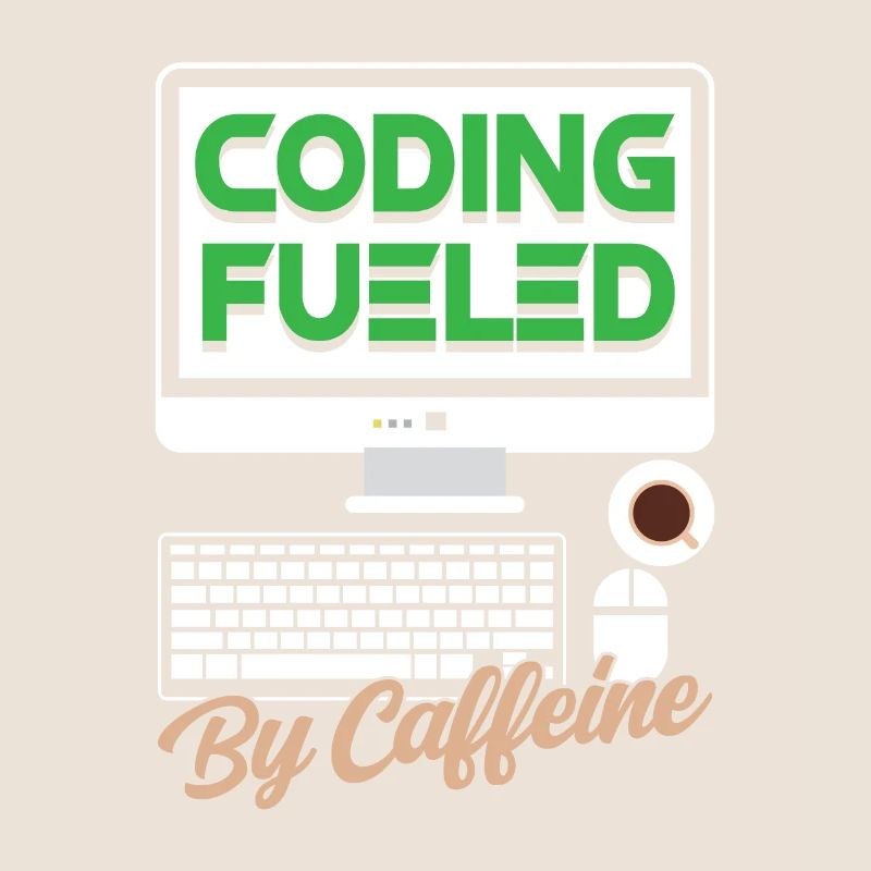 Programmieren Angetrieben Durch Koffein Coding