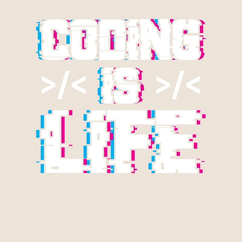 Coding is Life Programmer Coder Code