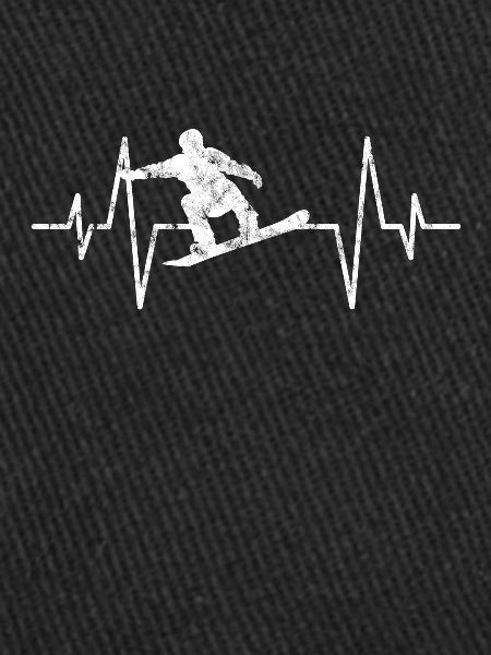 Snowboarding heartbeat