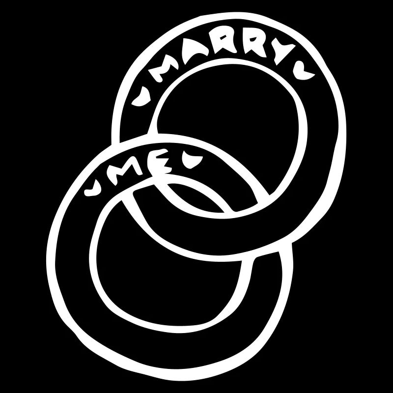 Marry me Marriage Proposal Wedding Gift Idea