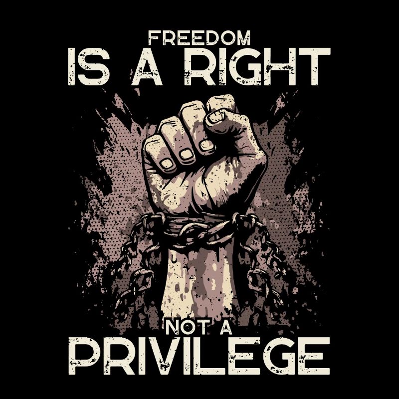 La liberté est un privilège - Black History