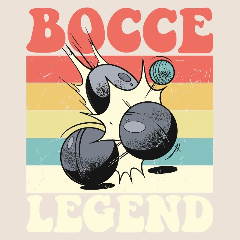 Bocce Legend Spruch Bocce Ball mit Jack Bocci
